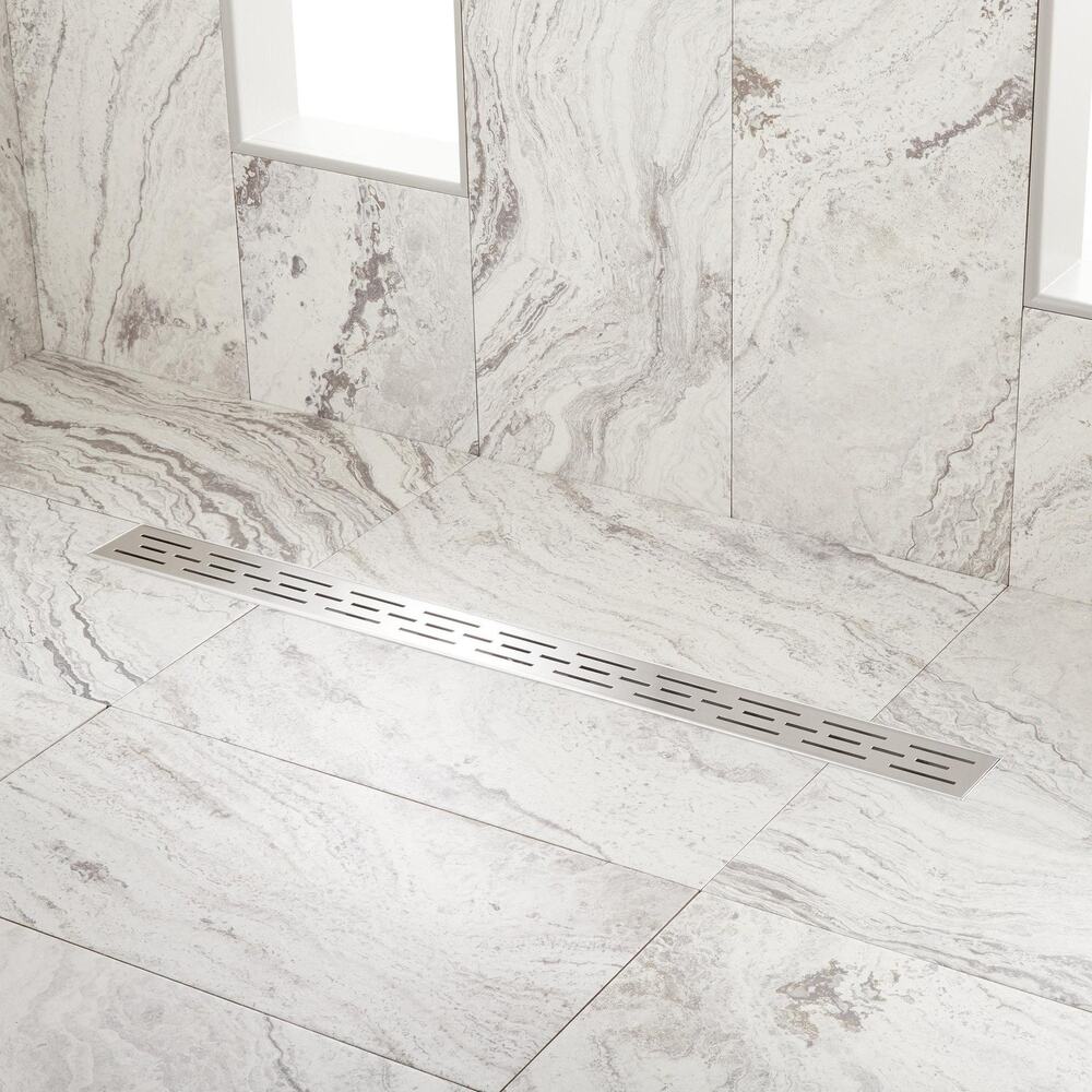 Effendi SH439059SS Stainless Steel 32" Outdoor Linear Shower Drain